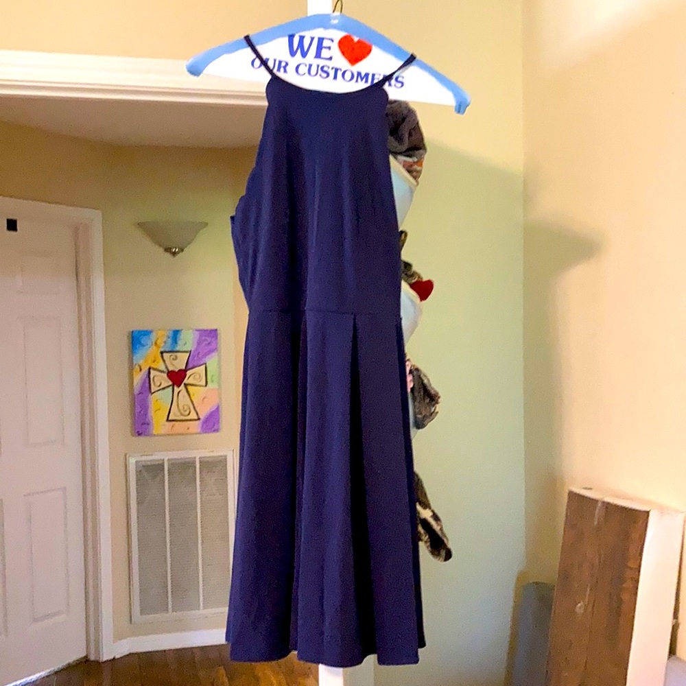 Navy blue dress never worn
